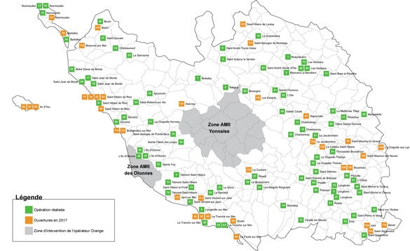  Carte MED et leur avancement 