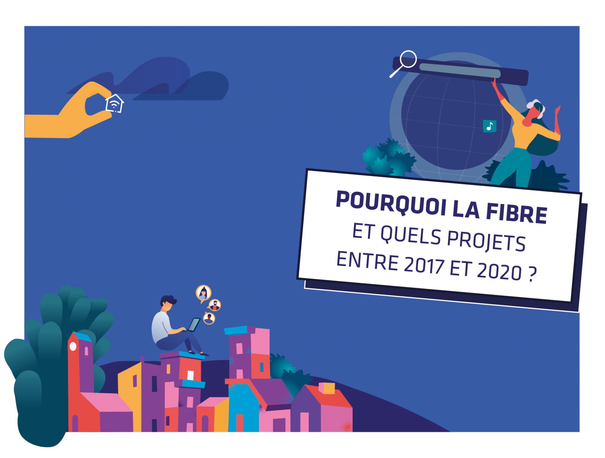 Pourquoi la fibre... et quels projets entre 2017 et 2020 ?