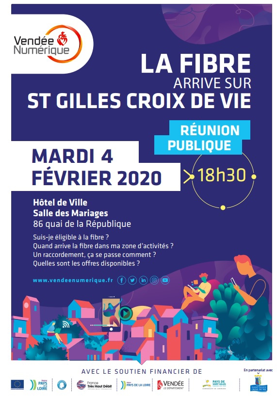 R&eacute;union publique St Gilles Croix de Vie le 4 f&eacute;vrier 2020